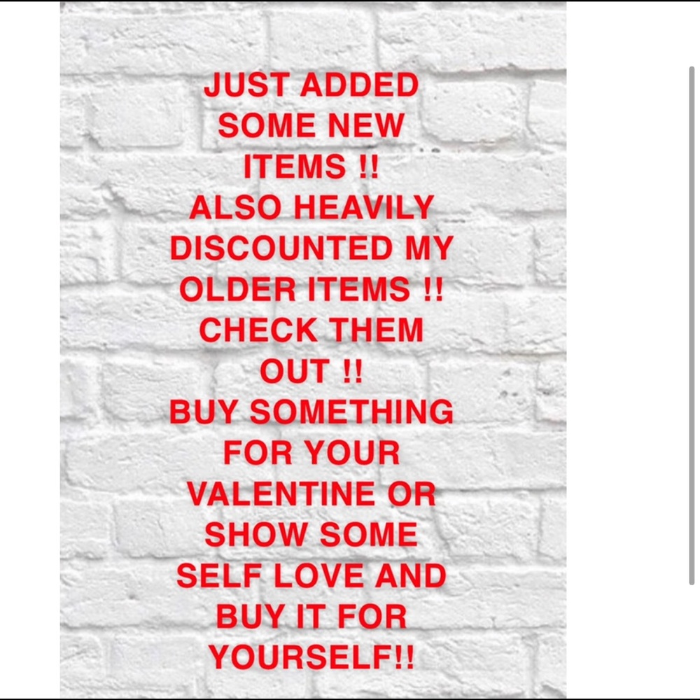 ADDED NEW ITEMS AND HEAVILY DISCOUNTED OLD ONES